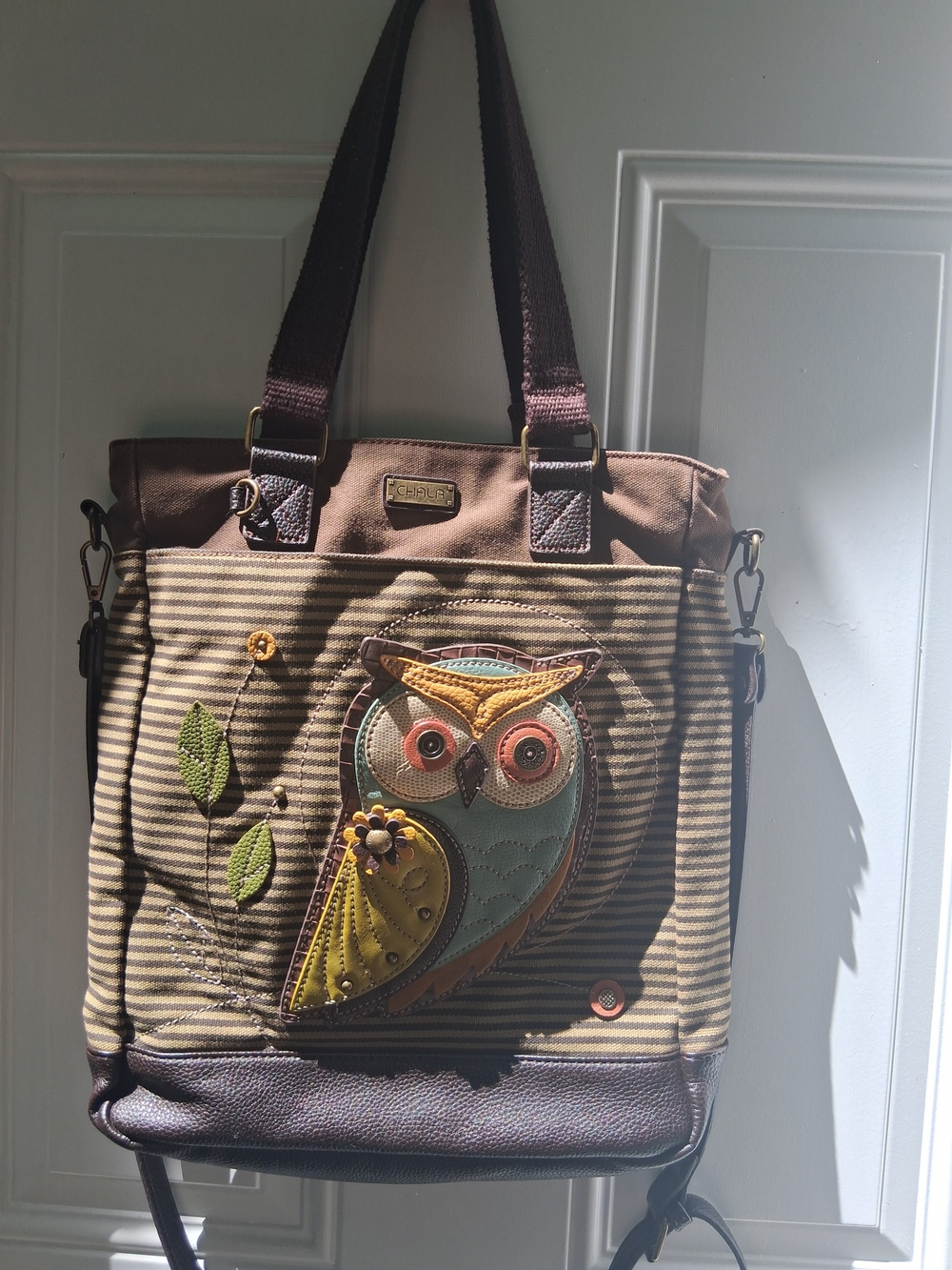 Lovely Chala Handbag with charming Owl design.